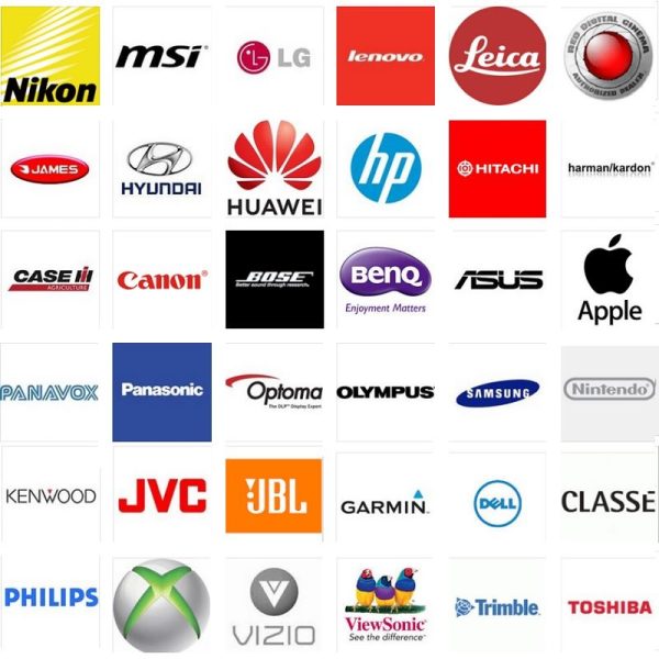 Servicio tecnico principales marcas del uruguay Lenovo Dell Acer Asus Toshiba HP PAnasonic Sony Samsung Nikon Canon Trimble LEica Viewsonic Optoma Classe Yamaha Teac